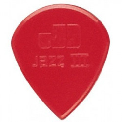 2 Mediators Jazz III rouge 1.38mm - Dunlop 47R3N