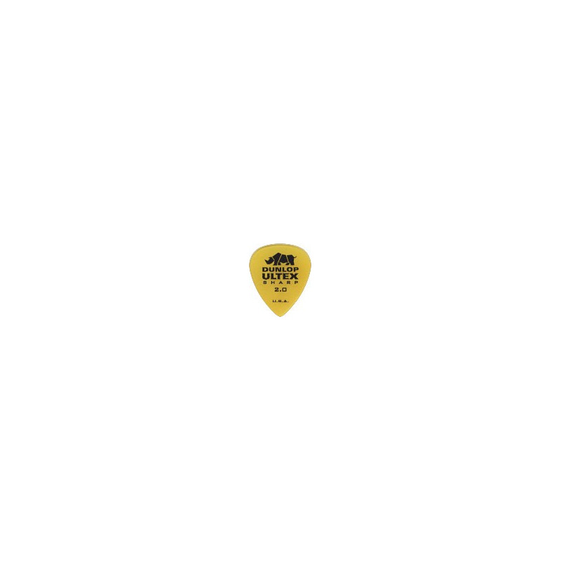 3 Mediators Dunlop Ultex Sharp 2.00mm - 433R200