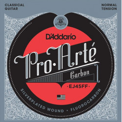 D'Addario EJ45FF tirant normal Pro Arte Carbon - Jeu de cordes guitare classique