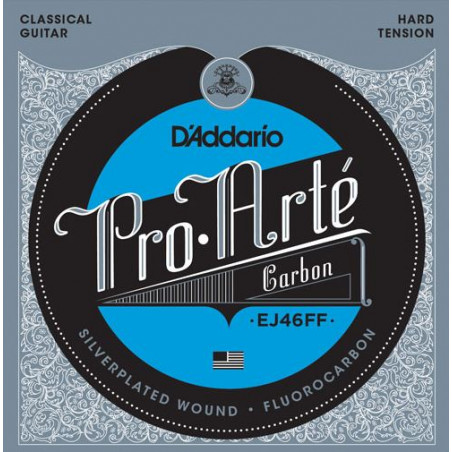 D'Addario EJ46FF tirant fort Pro Arte Carbon - Jeu de cordes guitare classique