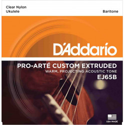 D'addario Pro Arté EJ65B - Jeu de cordes Ukulélé Baryton