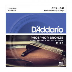 D'Addario Phosphor Bronze EJ75 11,5-41 - Jeu de cordes Mandoline