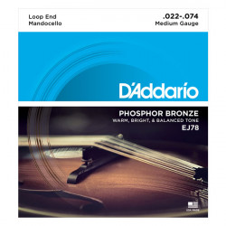 D'Addario Phosphor Bronze EJ78 22-74 - Jeu de cordes mandoloncelle
