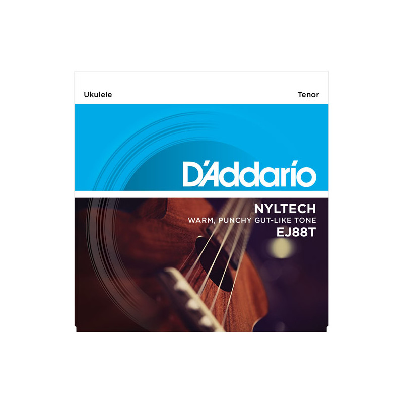 D'addario Nyltech EJ88T - Jeu de cordes ukulélé Ténor