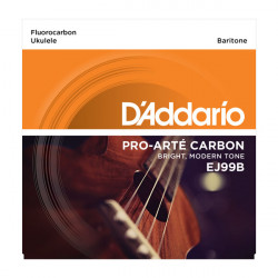 D'addario Pro Arté Carbon EJ99B - Jeu de cordes ukulélé Baryton