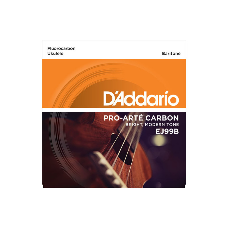 D'addario Pro Arté Carbon EJ99B - Jeu de cordes ukulélé Baryton
