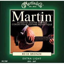 Martin M170 - Jeu de cordes Extra light 10-47  -  Stock 2
