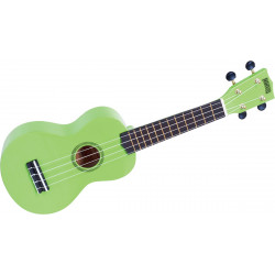 Mahalo  Rainbow MR1-GN - Ukulele Soprano vert brillant + housse