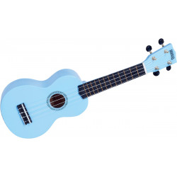 Mahalo  Rainbow MR1-LBU - Ukulele Soprano bleu clair brillant + housse