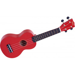 Mahalo  Rainbow MR1-RD - Ukulele Soprano rouge brillant + housse