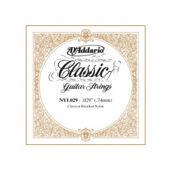 Corde au détail guitare classique D'addario Classics NY029 tirant 29