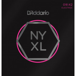 D'Addario NYXL0942 - Super Light 09-42 - Jeu de cordes guitare électrique