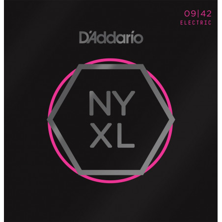 D'Addario NYXL0942 - Super Light 09-42 - Jeu de cordes guitare électrique