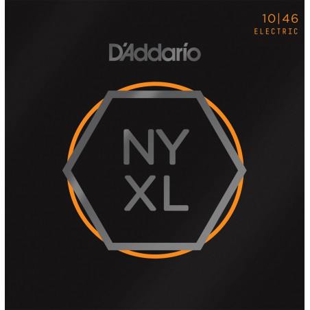 D'Addario NYXL1046 - Light 10-46 - Jeu de cordes guitare électrique
