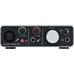 Focusrite iTrack Solo Lightning - Interface pour iPad