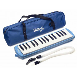 Stagg MELOSTA32 BL - Mélodica 32 tons + housse bleu