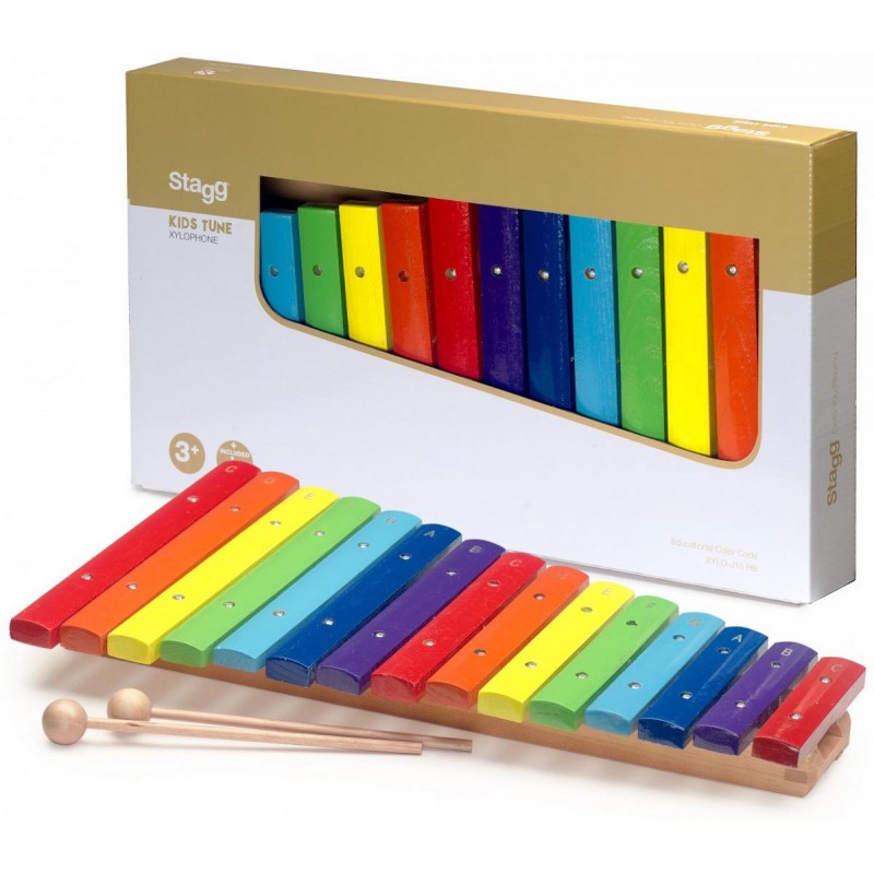 Stagg XYLO-J15 RB - Xylophone 15 lames
