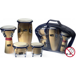 Stagg BCD-N-SET - Set de mini Percussions Latino-africaines