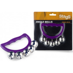 Stagg SHB5 PP - Jeu de grelots à main