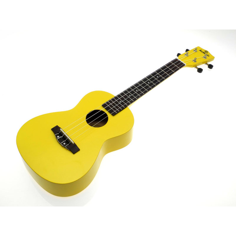 Ukulele Koki'o Linden Concert jaune (+ housse)