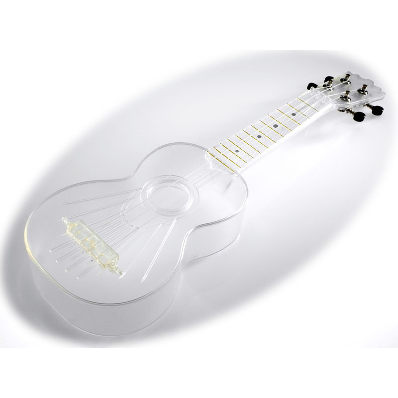 Ukulele Koki'o Plastic Soprano transparent