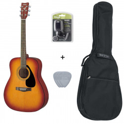 Pack Yamaha F310 Tobacco Sunburst - Guitare acoustique (+ accessoires)