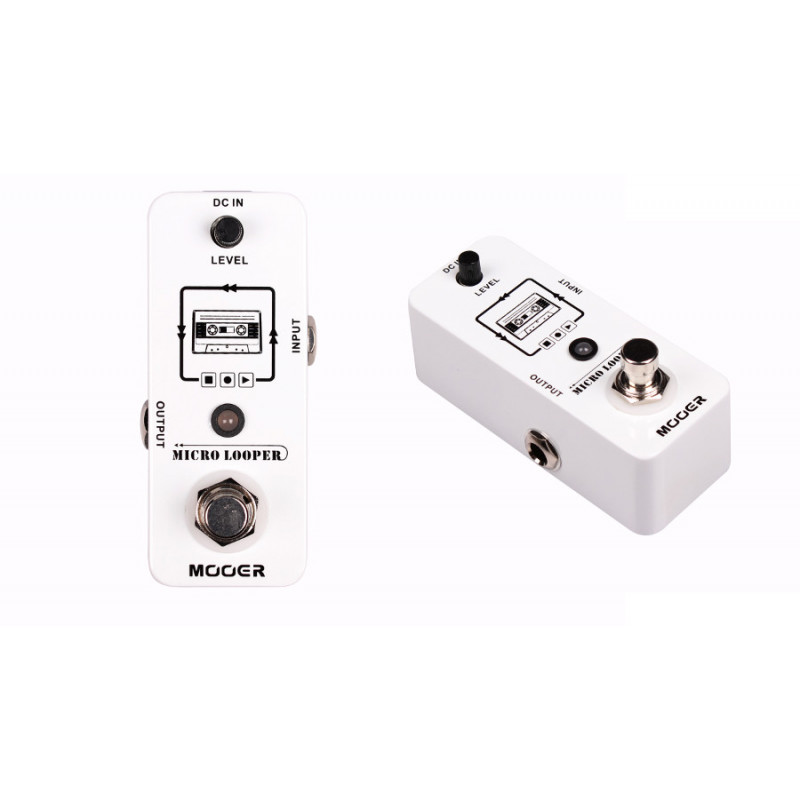 MOOER Micro Looper - Mini pédale d’effet type enregistreur-répétiteur