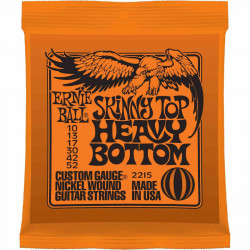 Ernie Ball Top Heavy Bottom Skinny 10-52 - Jeu de cordes guitare électrique - EP02215