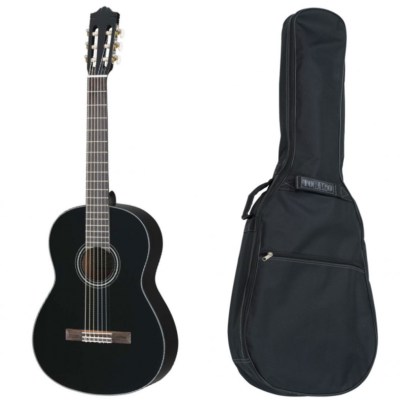 Pack Yamaha C40BL noire - Guitare Classique (+ housse)