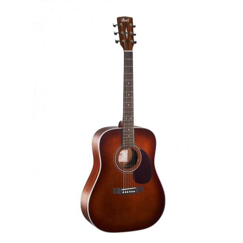 Cort Earth E70 Brun brillant - Guitare acoustique