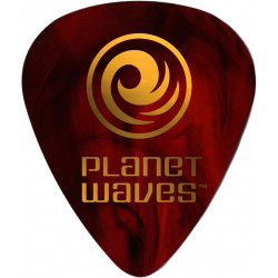 10 médiators Planet Waves Classic Standard - 0,5 mm - rouge coque