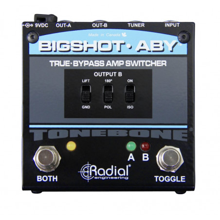 Radial Bigshot-ABY - Sélecteur 1 in / 2 out passif