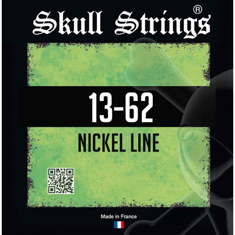 Skull Strings Nickel Line 13-62  - Jeu de cordes guitare électrique