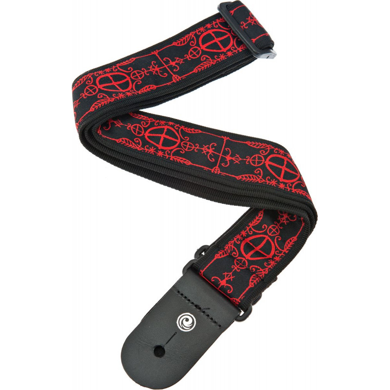 Planet Waves 50A12 Voodoo - Sangle guitare en nylon 5cm