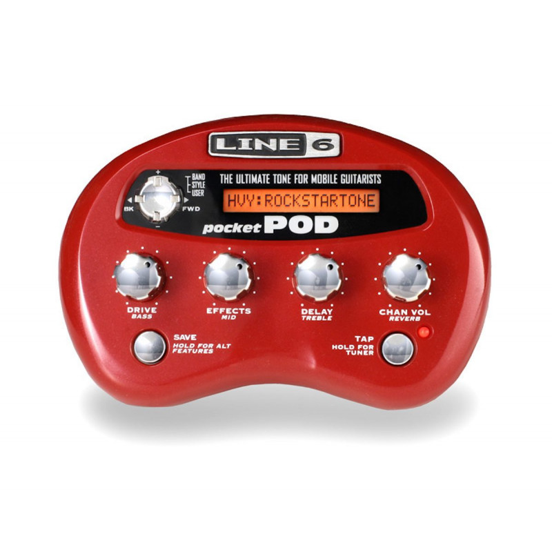 Line 6 Pocket Pod - multi effets guitare