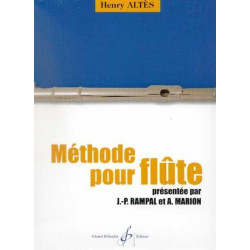 Henry Altès Méthode pour flûte - Billaudot Edition