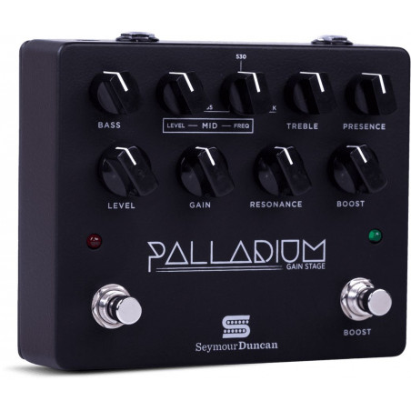 Seymour Duncan PAL-GS-B - Boost guitare Palladium Gain Stage Noire