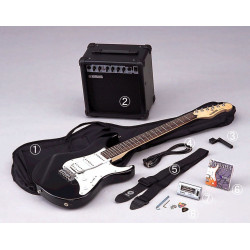 Yamaha EG112C noire - Pack guitare électrique débutant