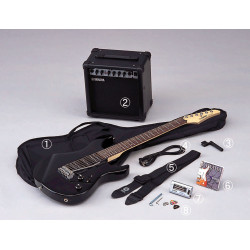 Yamaha EG121C noire - Pack guitare électrique débutant