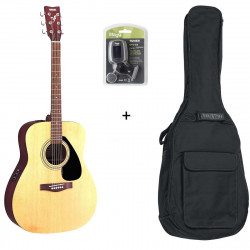 Pack Yamaha FX310A - Guitare électro-acoustique (+ housse + Accordeur)