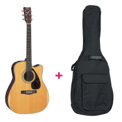 Pack Yamaha FX370C - Guitare électroacoustique (+ housse)