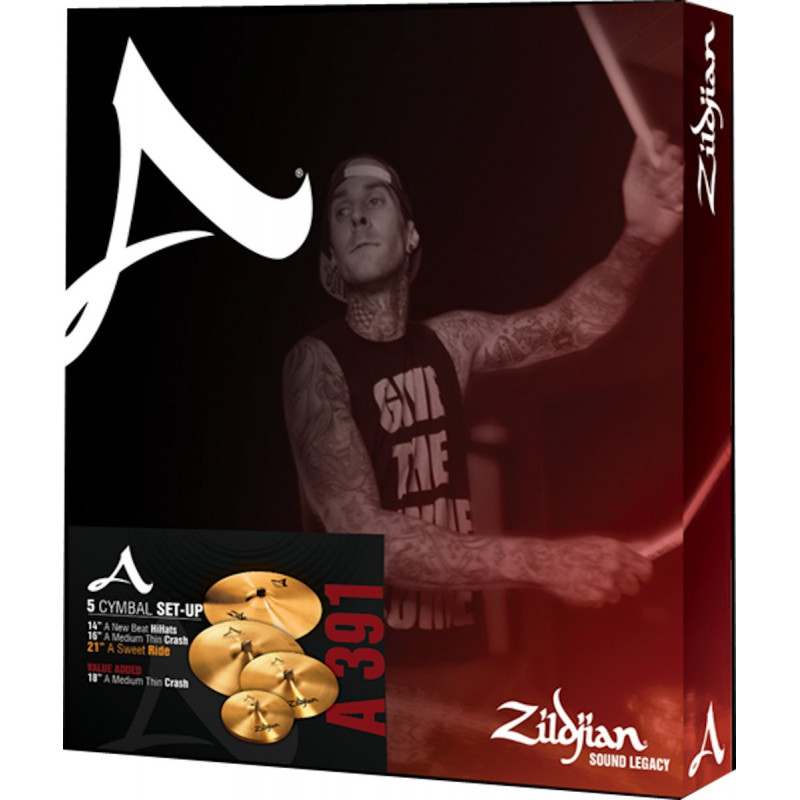 Zildjian A0391 - Pack de cymbales