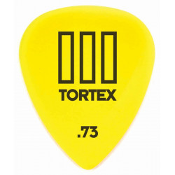 Médiator Dunlop Tortex T3 0.73 mm - 462R73