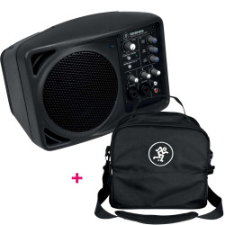 Pack Mackie SRM150 + housse - Enceinte sono portable 150 watts