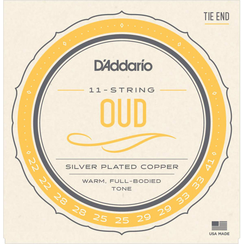 D'Addario EJ95 - Jeu de cordes Oud