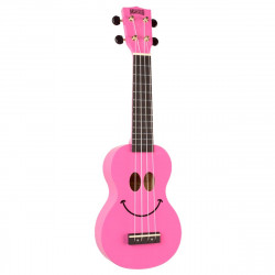 Mahalo U-SMILE-PK - Ukulele Smiley Rose + Housse