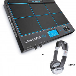 Pack SamplePad Pro Alesis 8 Zones + Casque Offert