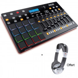 Pack Akai MPD232 - Surface de contrôle MPC USB/MIDI + Casque offert