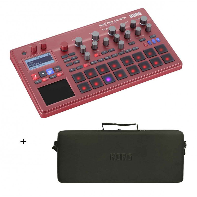 Pack Korg Electribe 2S rouge + étui  - Sampler