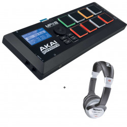 Pack Akai MPX 8  - Lecteur de sample sur carte SD + Casque